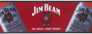 Jim Beam Wet Stop Bar Runner