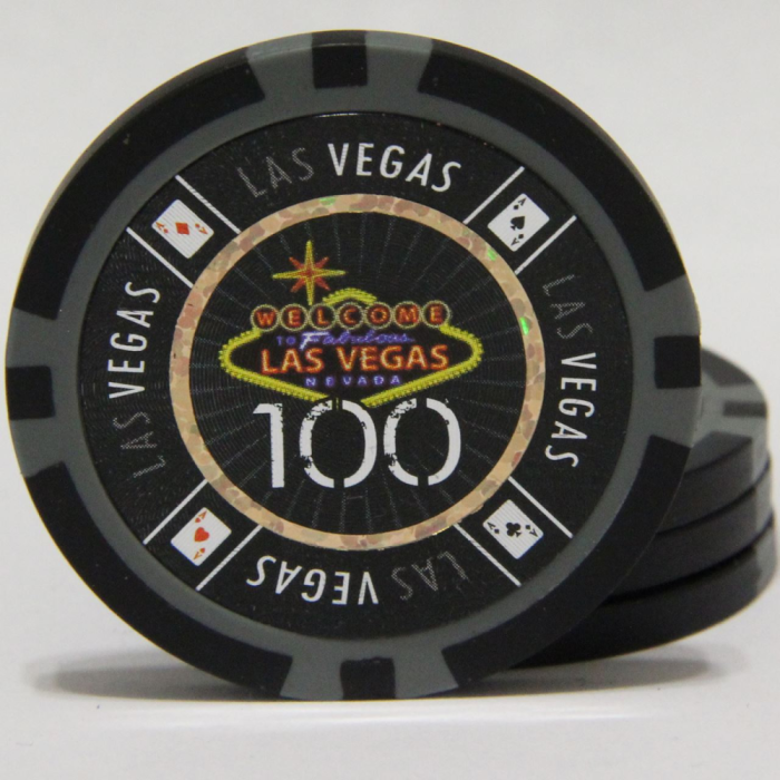 Las Vegas Tournament Poker Chip Set - 500pc - Image 2