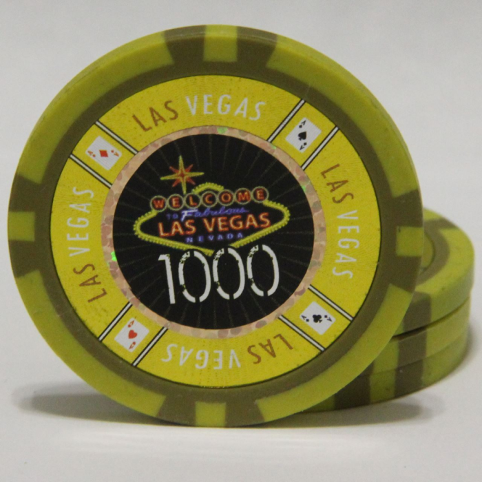 Las Vegas Tournament Poker Chip Set - 500pc - Image 5