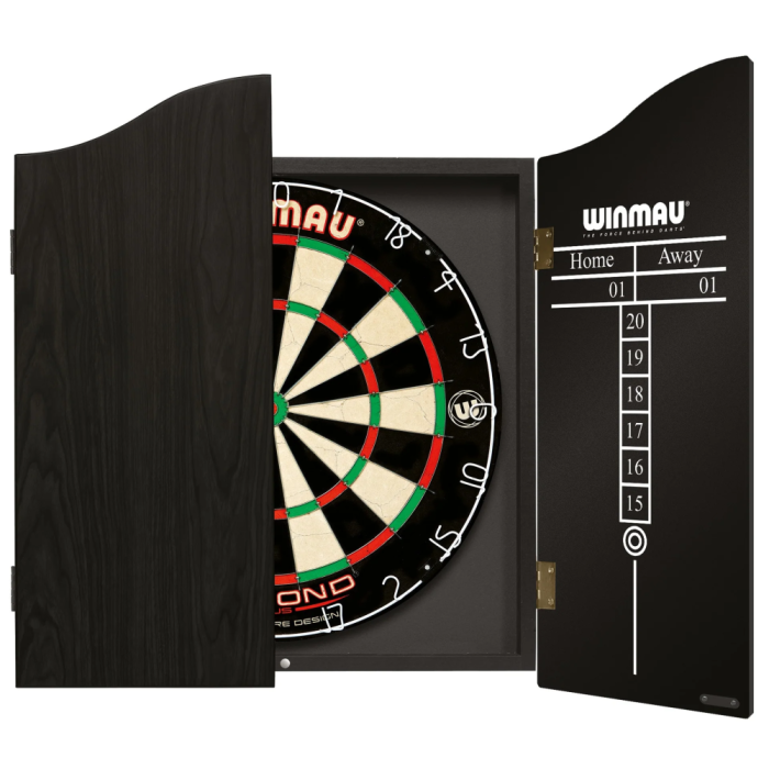 Winmau Diamond Plus Professional Dartboard & Cabinet Set - Image 4