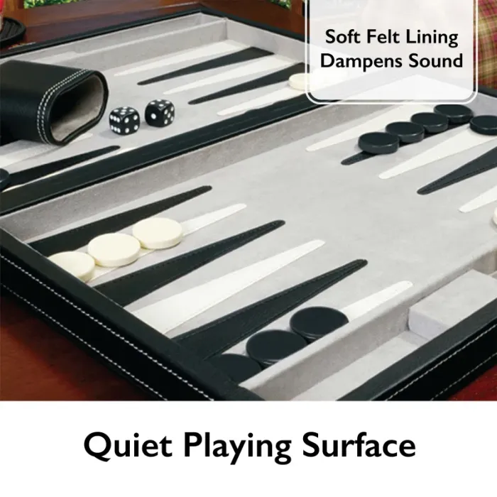Classic 15" Backgammon Set - Image 5