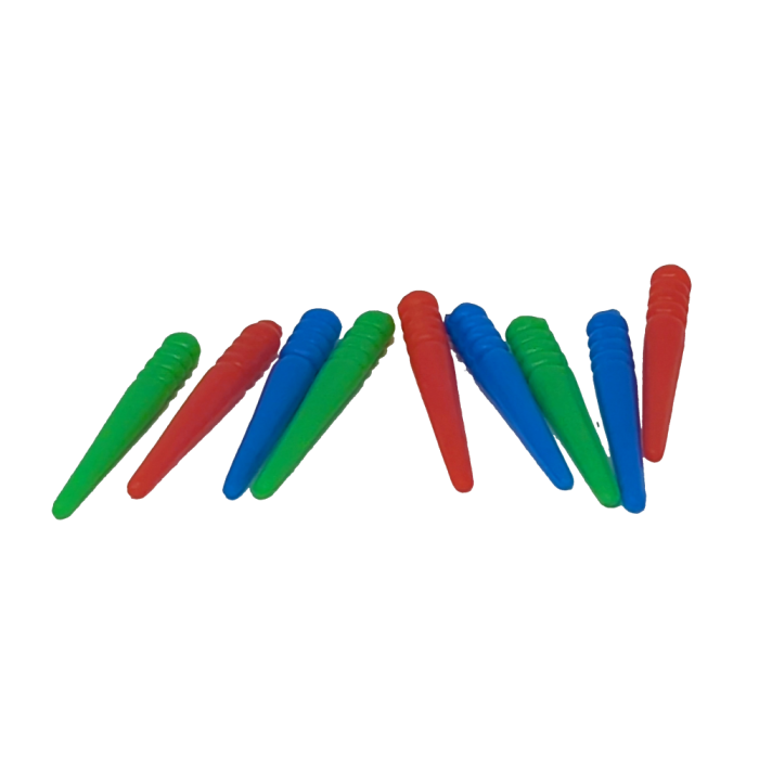 Cribbage Pegs - Plastic - 9 Pack