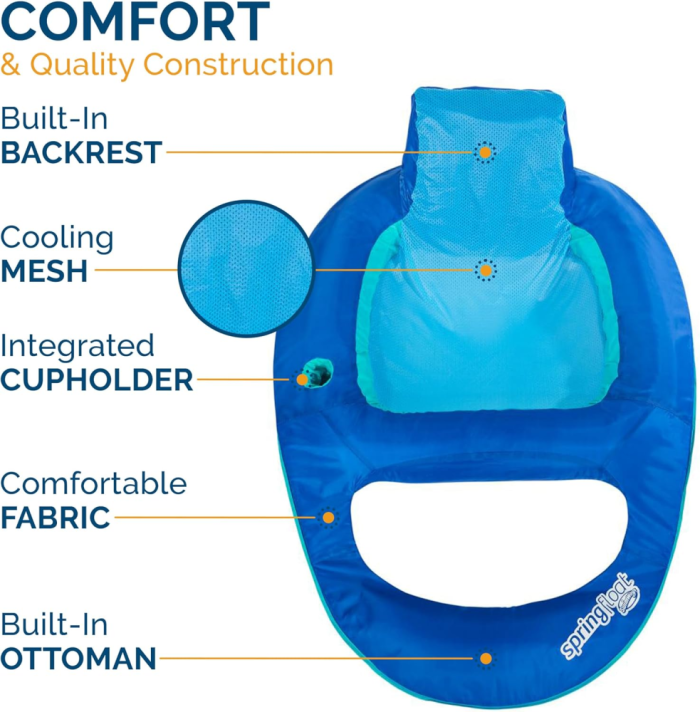 XL Recliner Spring Pool Floats - Image 4