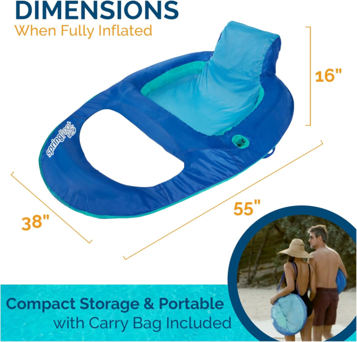 XL Recliner Spring Pool Floats - Image 5