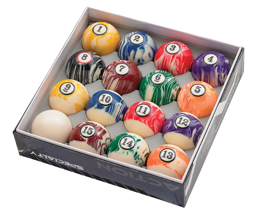 McDermott Clover Pool Ball Set – Cue Ball & 8 Ball, Premium, New