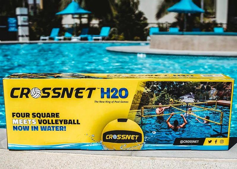 Buy Online: CROSSNET™ H2O - Four Square Water Volleyball Game