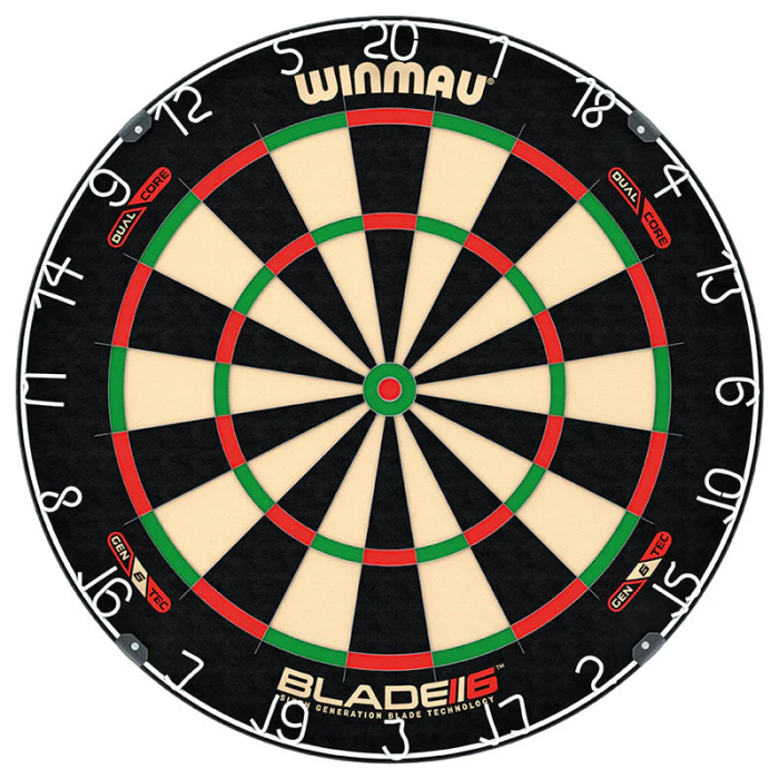 Winmau Blade 6 Dual Core Dartboard - Image 2