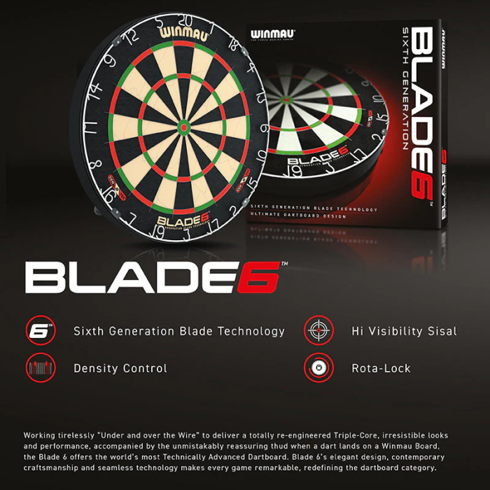 Winmau Blade 6 Dartboard - Image 4