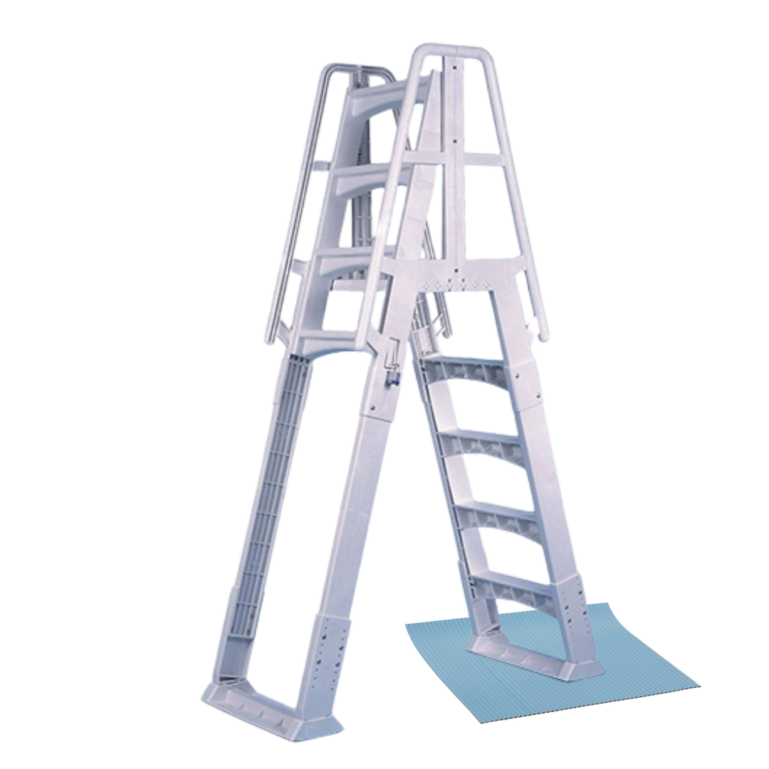 Buy Online: Vinyl Works Slide Lock A-Frame Ladder (In-Store Pickup Only)