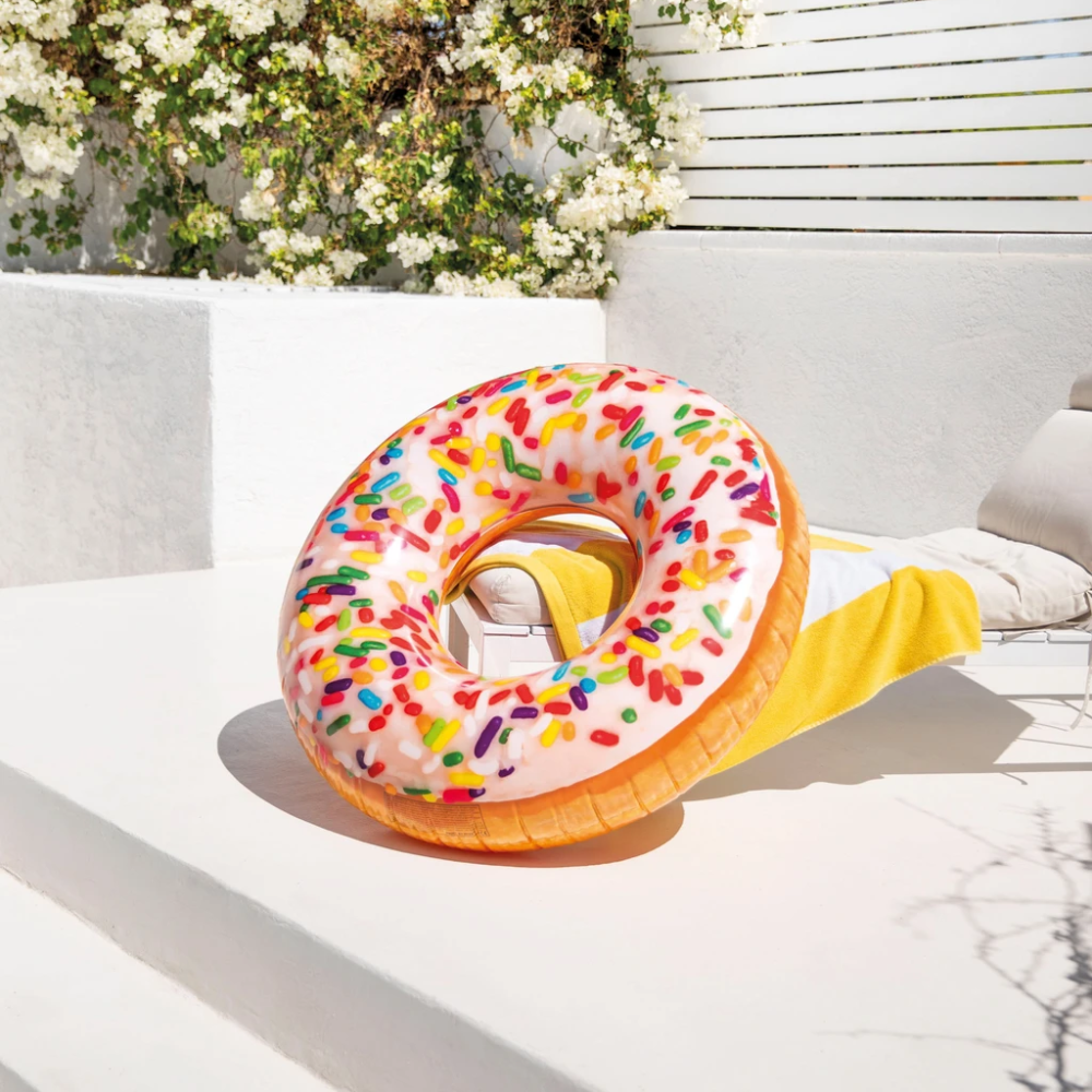 Sprinkle Donut Inflatable Pool Swim Tube - Image 3