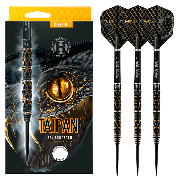 Taipan 90% Tungsten - Steel Tip Dart Set