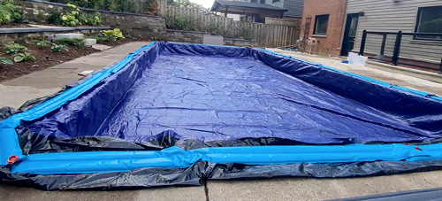 Cover Types: Overlap Covers with Water Bags