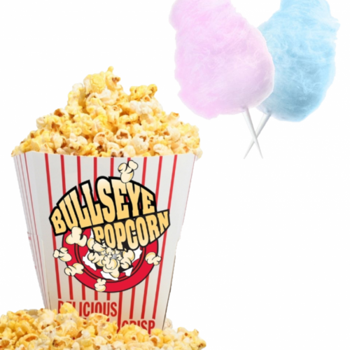 Popcorn and Cotton Candy