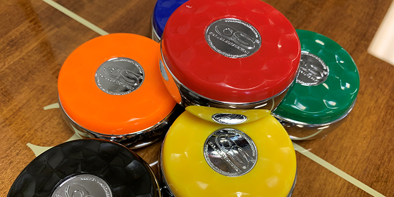 Shuffleboard Coloured Cap Upgrades Available: