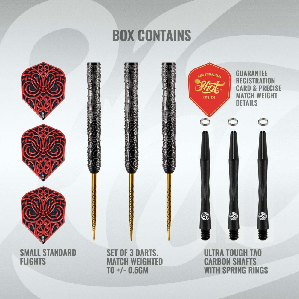 Warrior Kapene 90% Tungsten - Steel Tip Dart Set - Image 3