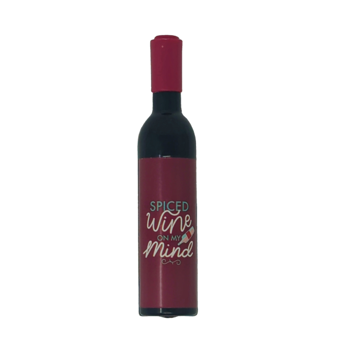 3-in-1 Magnetic Wine & Bottle Cap Opener 'Spiced Wine on my Mind'
