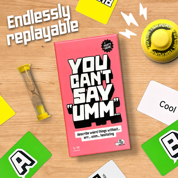 You Can't Say Umm... Party Game - Image 2