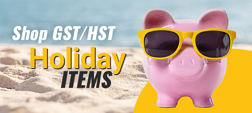 Shop GST/HST Tax Holiday Items