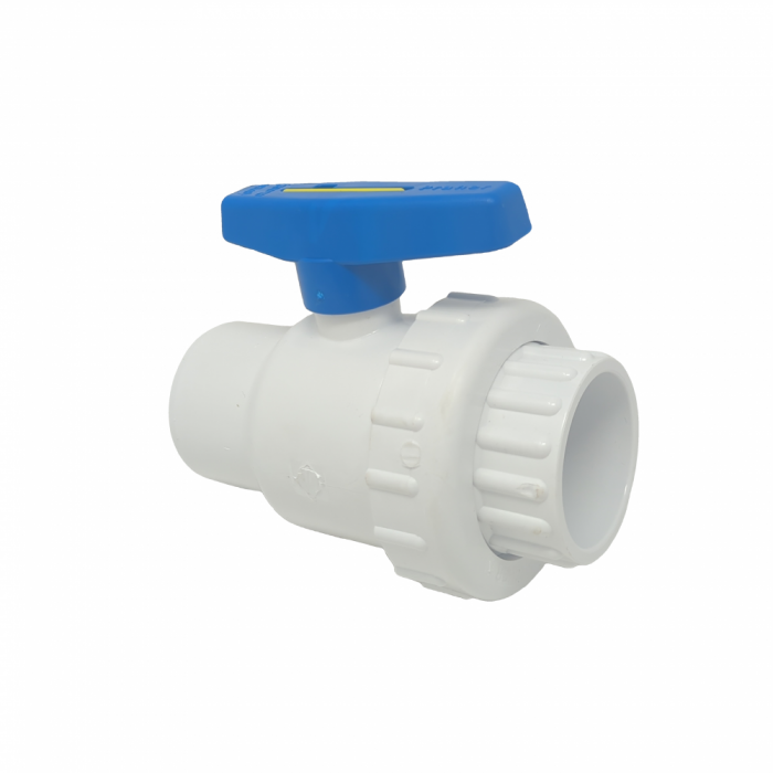 2" Praher Single Union Ball Valve - SLIP x SLIP