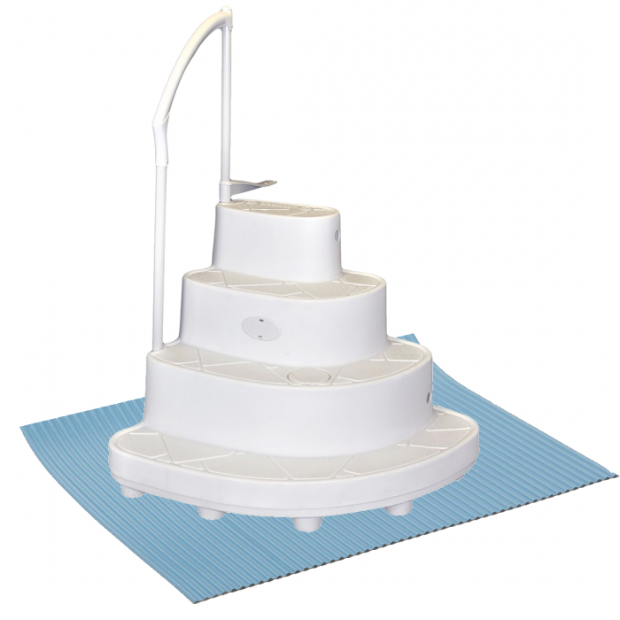 Majestic Drop-In Step & Ladder Combo with Built-In Ballast (In-Store Pickup Only) - Image 2