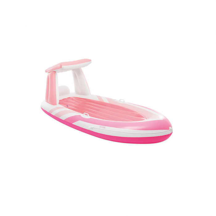 Pink Paradise Ride-on Inflatable Boat Float