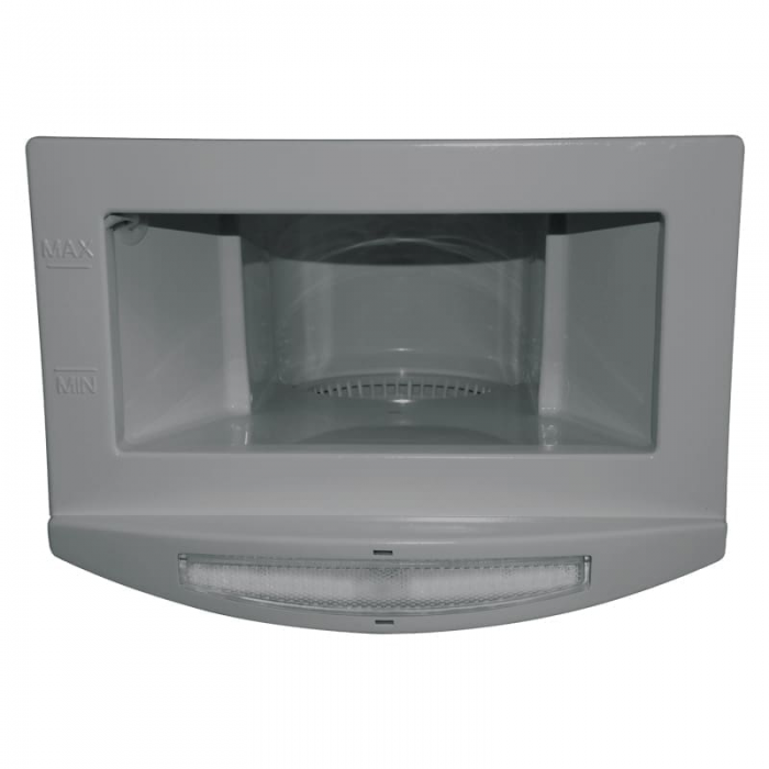 ACM197G Grey Widemouth Faceplate with White LED