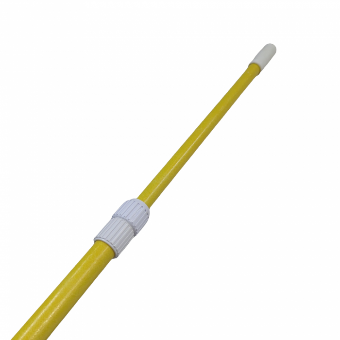 Yellow Fiberglass Service Grade Vacuum Pole 8-16ft (In-Store Pickup Only)