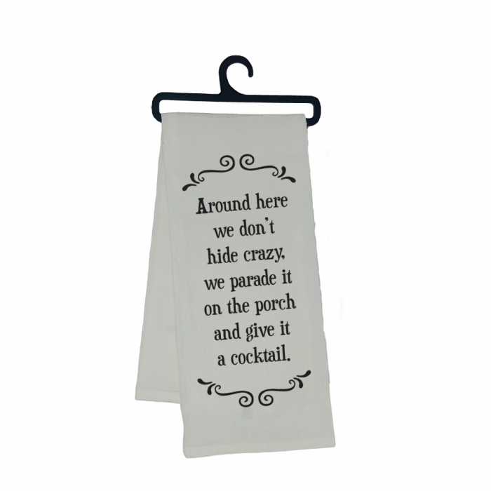 Scrunchy Face Kitchen & Bar Towels - 'Porch Cocktail'