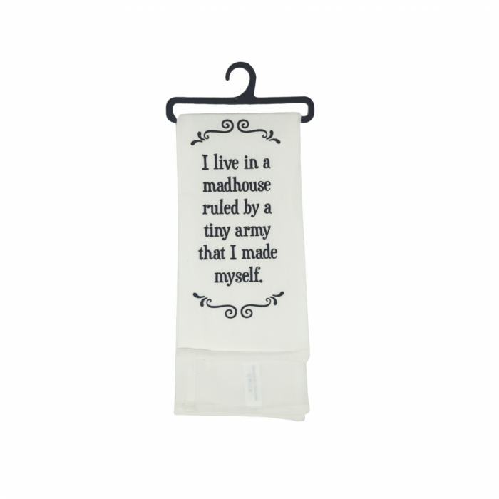 Scrunchy Face Kitchen & Bar Towels - 'Madhouse'