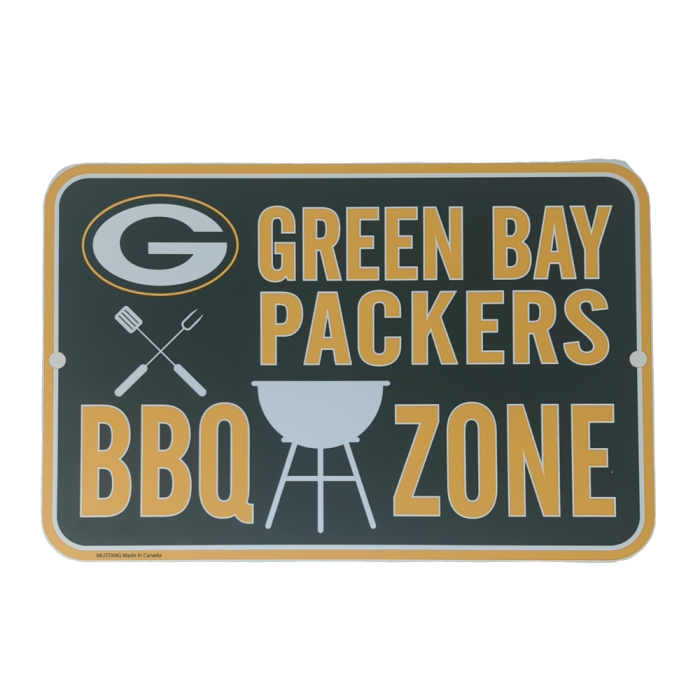 NFL Green Bay Packers 10" x 15" BBQ Sign