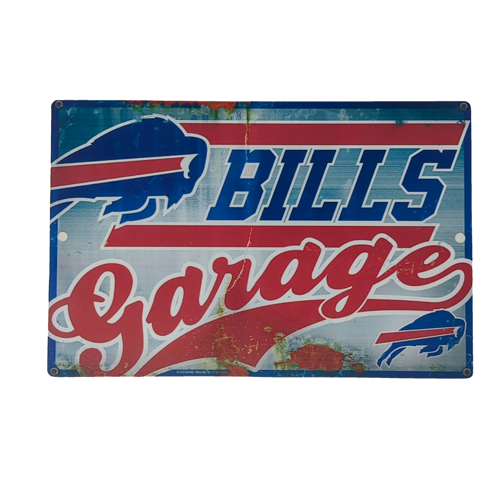 NFL Buffalo Bills 11" x 7.5" Garage Sign