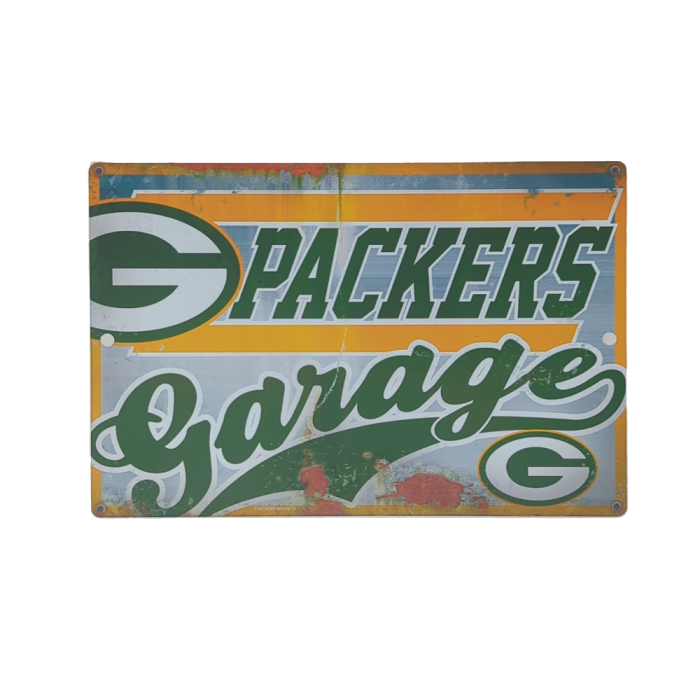 NFL Green Bay Packers 11" x 7.5" Garage Sign