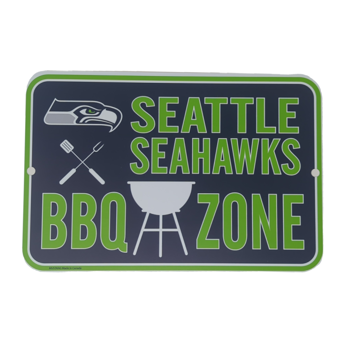 NFL Seattle Seahawks 10" x 15" BBQ Sign