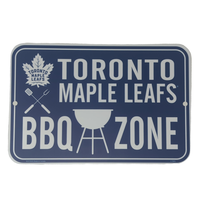 NHL Toronto Maple Leafs 10" x 15" BBQ Sign
