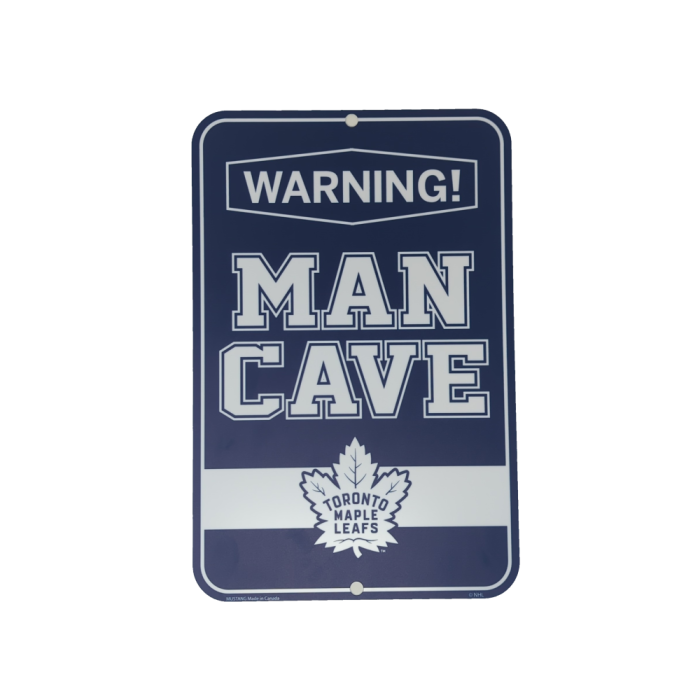 NHL Toronto Maple Leafs 10" x 15" Man Cave Sign