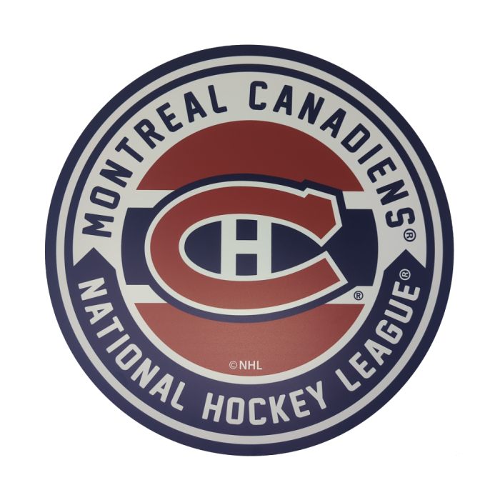 NHL Montreal Canadiens 22" Round Sign