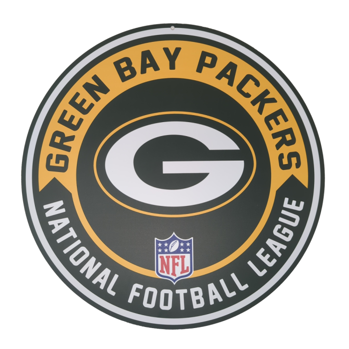 NFL Green Bay Packers 22" Round Sign