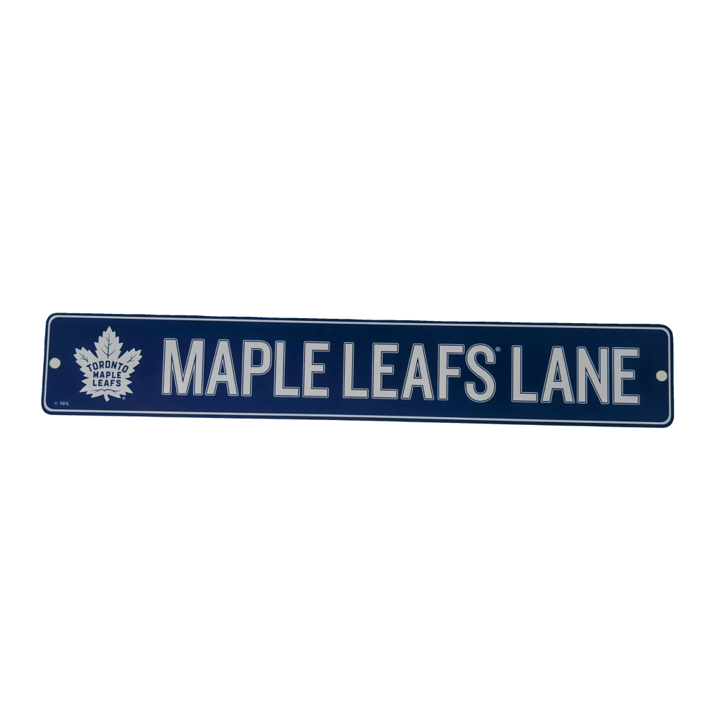 NHL Toronto Maple Leafs 4" x 23" Street Sign