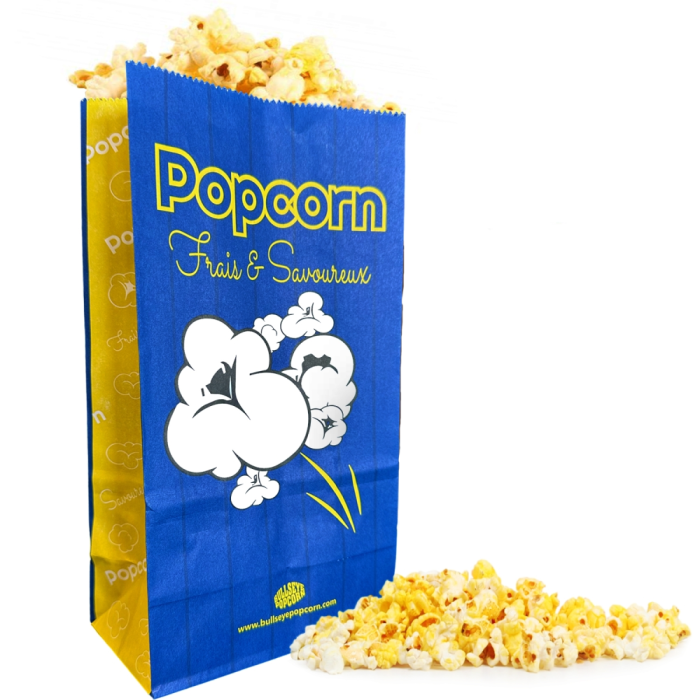Popcorn Bags 1.5oz w/ Flat Bottom - 100pk