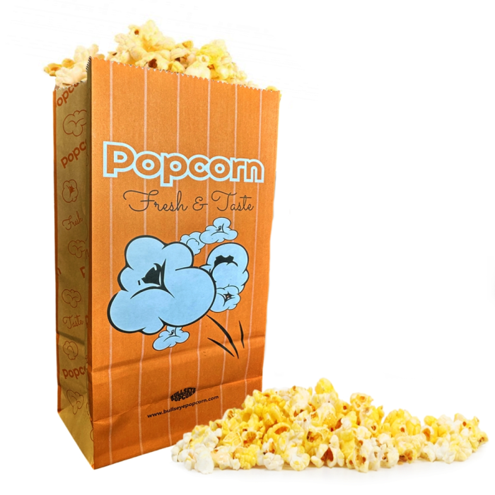 Popcorn Bags 1oz w/ Flat Bottom - 100pk