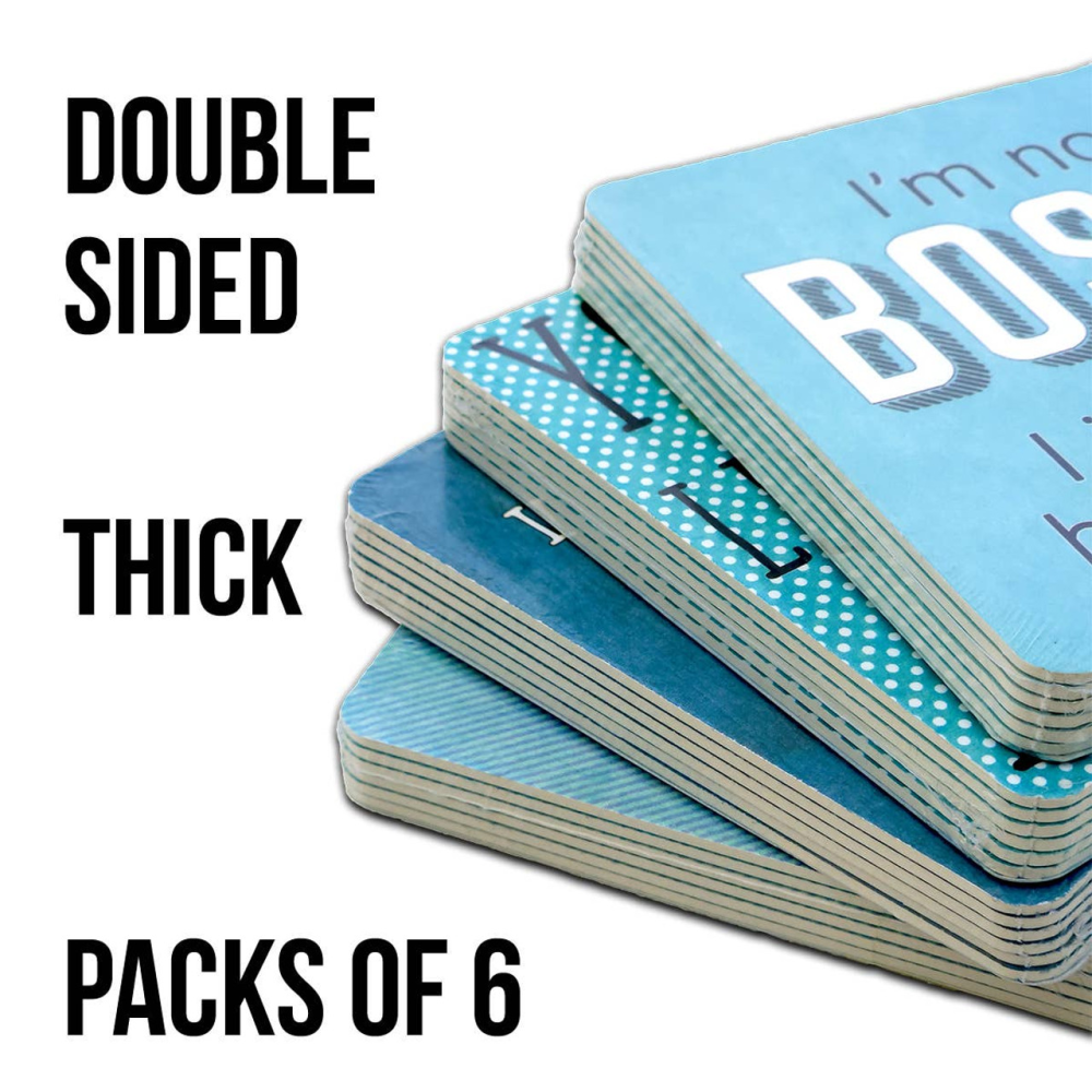 'All These Cats' Tipsy Coasters - 6 Pack - Image 2