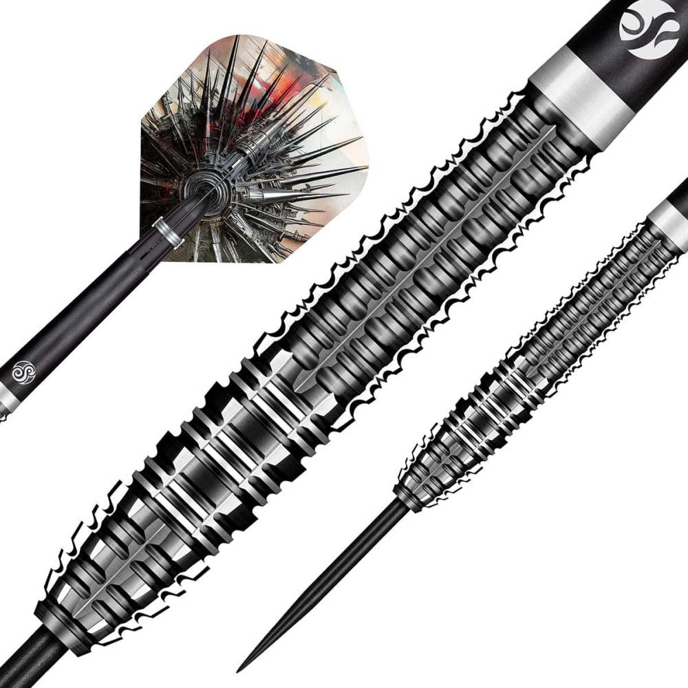 Gnarly Rippah 90% Tungsten Steel Tip Dart Set - Image 2