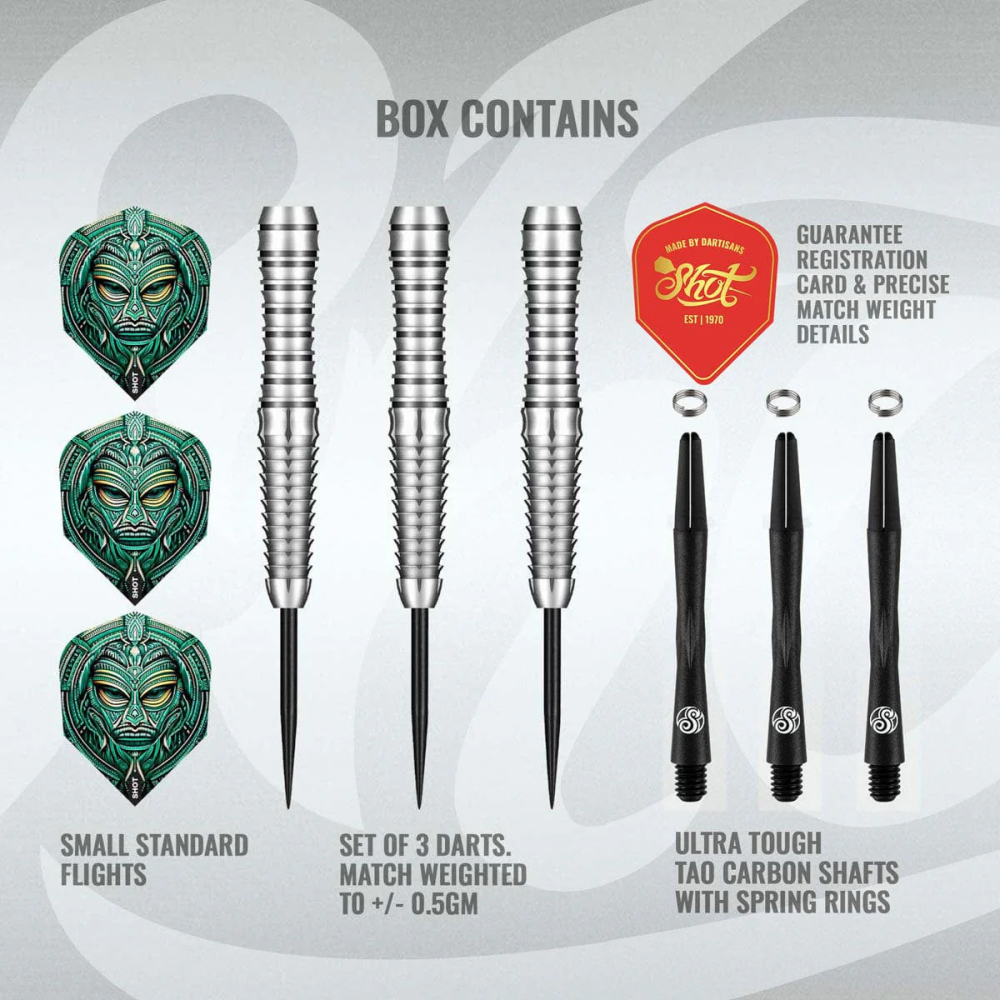 Tribal Weapon Toki 90% Tungsten Steel Tip Dart Set - Image 3