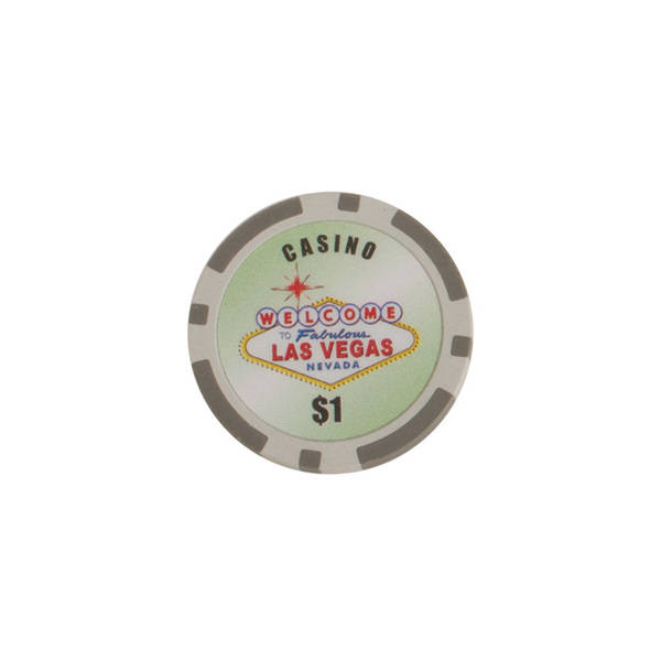 Las Vegas Poker Chip Set - 100pc - Image 2