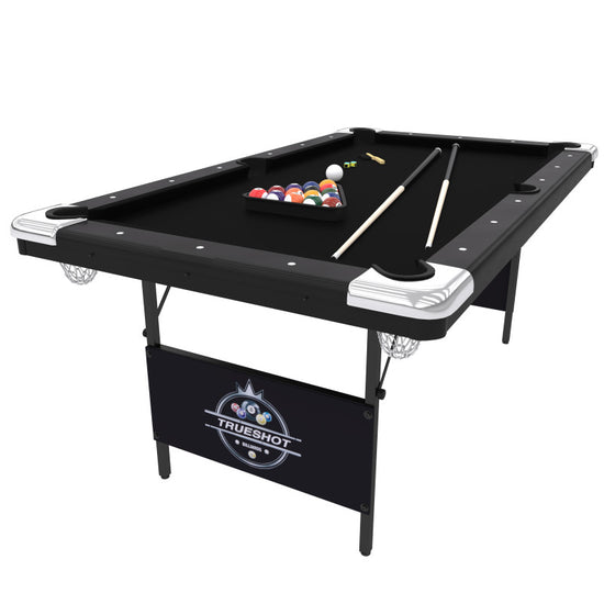 True Shot 6' Folding Billiard Table (In-Store Pickup Only)