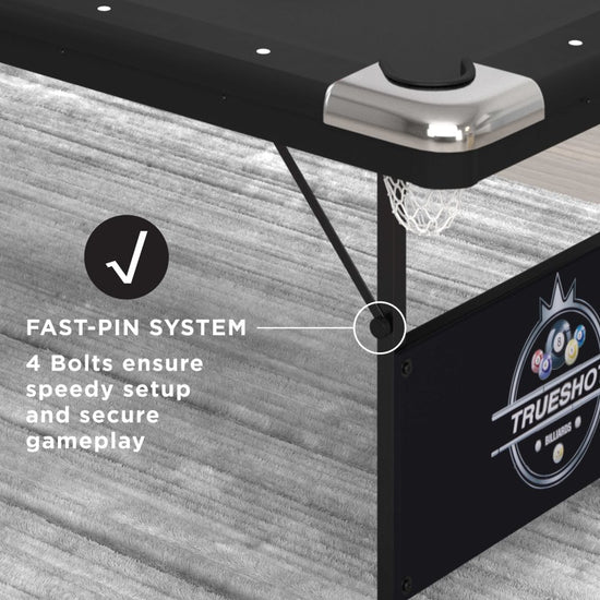True Shot 6' Folding Billiard Table (In-Store Pickup Only) - Image 10
