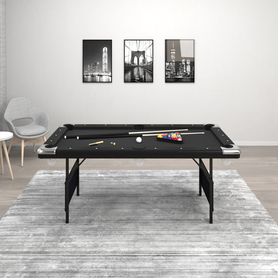 True Shot 6' Folding Billiard Table (In-Store Pickup Only) - Image 7