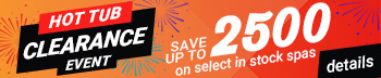Hot Tub Clearance Event