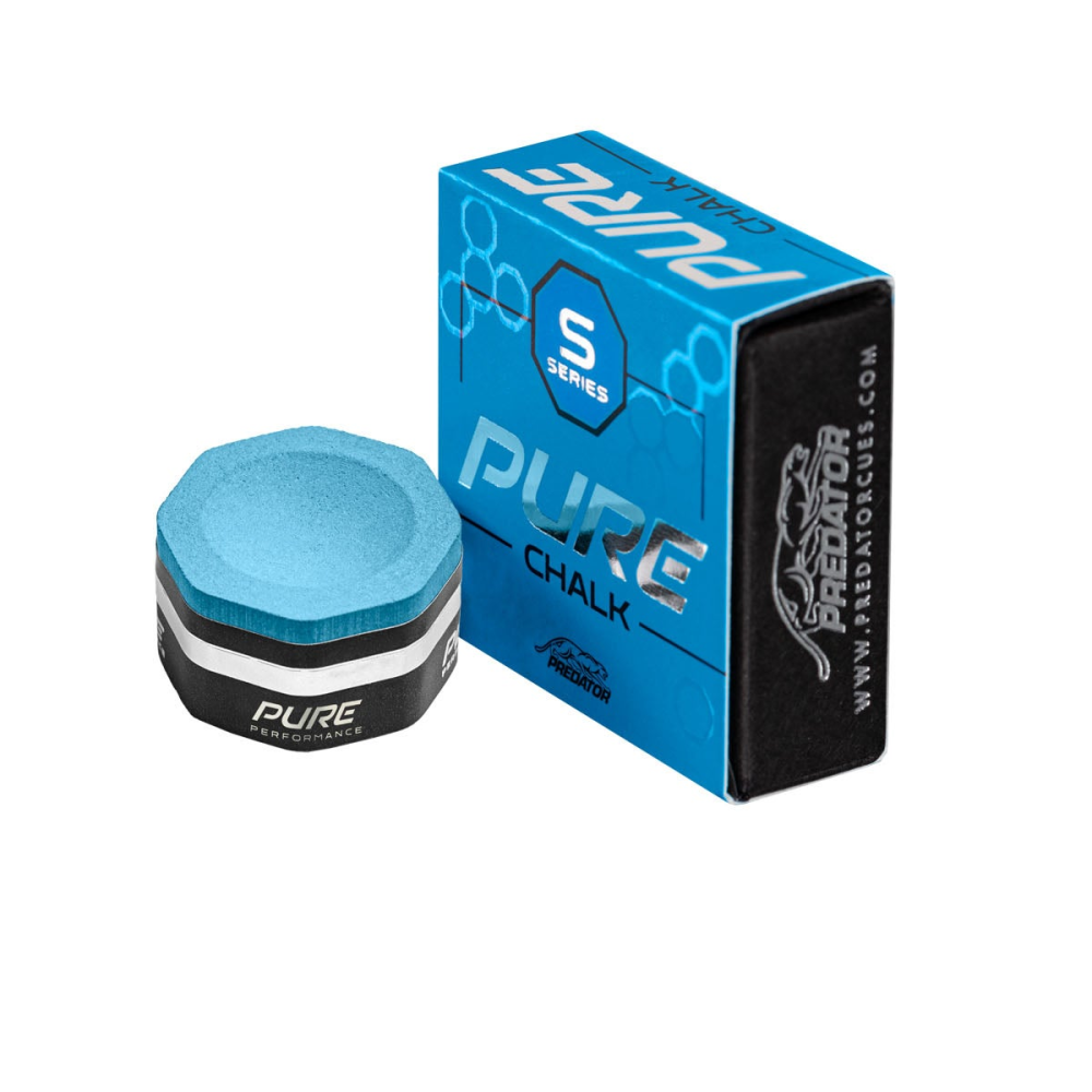 Predator Pure Performance Soft Billiard Chalk - Blue