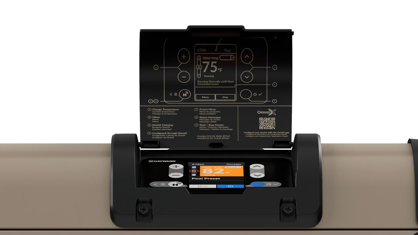 Hayward - Universal H-Series Omni-X 400,000 BTU Gas Heater - Image 12